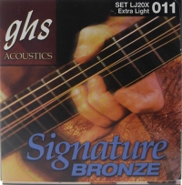 Струны для акустической гитары GHS LJ20X